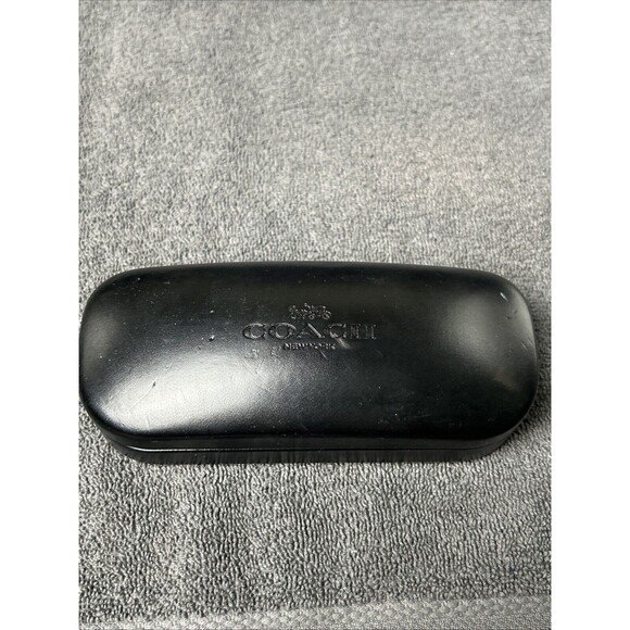 Coach Eyeglasses Frames HC5047 Evie Half Rim Satin Dark Brown 50-17-135.     G26 - Picture 9 of 9